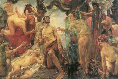 The Temptation of St. Anthony after Gustave Flaubert by Lovis Corinth